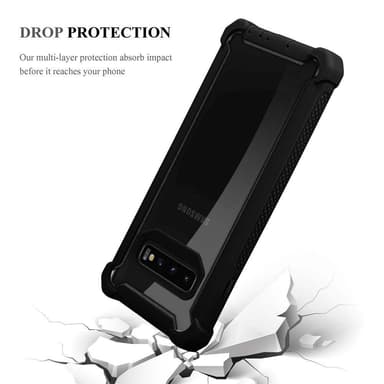 Samsung Galaxy S10 PLUS Skal Fodral Case (Svart)