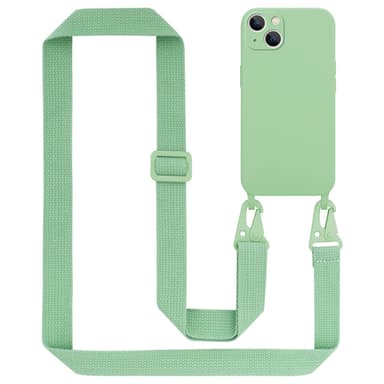 iPhone 14 Skal Fodral Kedja (Grön)