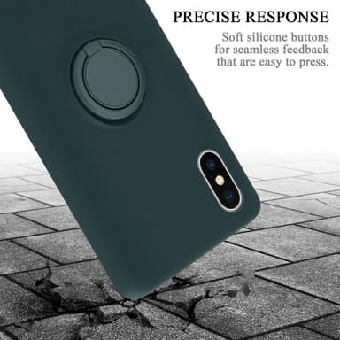Skal iPhone XS MAX Fodral Case (Grön)