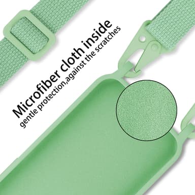 iPhone 14 Skal Fodral Kedja (Grön)