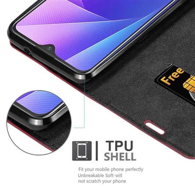 Vivo V11i Skal Fodral Case (Röd)