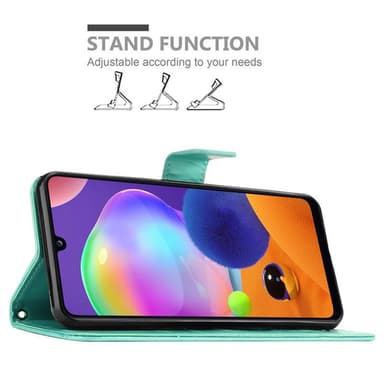 Samsung Galaxy A31 Plånboksfodral Skal (Turkos)