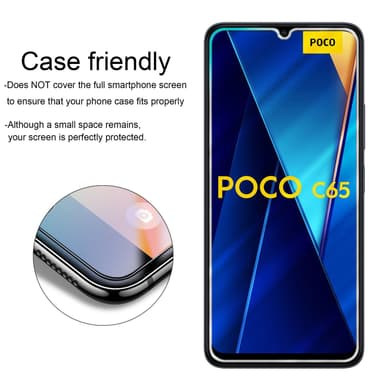 Xiaomi Poco C65 Skyddsglas Skyddsfilm Skärmskydd