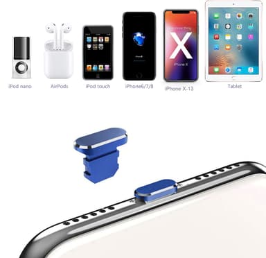 Skyddskåpa för iPhone Dammskyddande plugg