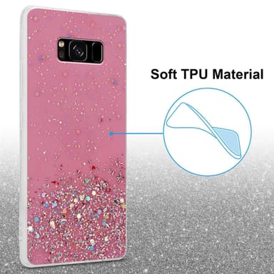 Samsung Galaxy S8 PLUS Skal Fodral Case (Rose)
