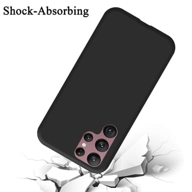Samsung Galaxy S22 ULTRA Skal Fodral Case (Svart)