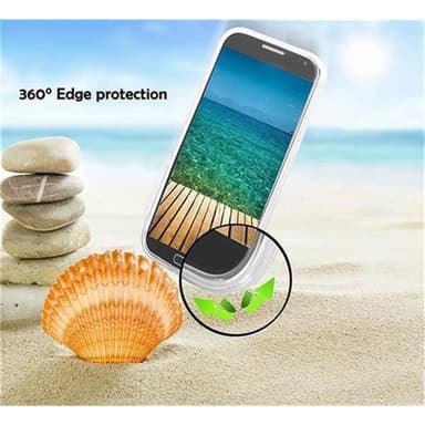 HTC ONE M9 PLUS / ONE ME Skal Fodral Case (Transparent)