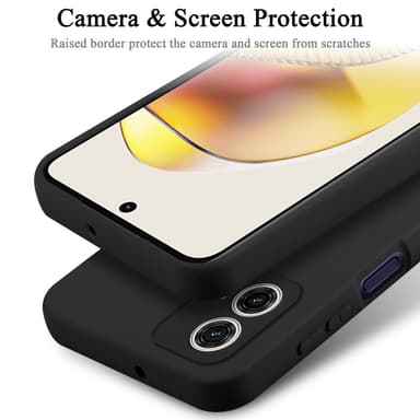 Motorola Moto G73 Skal Fodral Case (Svart)