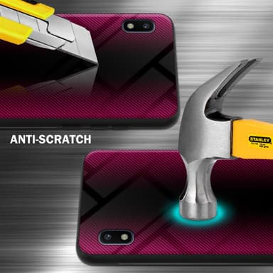 Samsung Galaxy A10 / M10 Skal Fodral Case (Rosa)