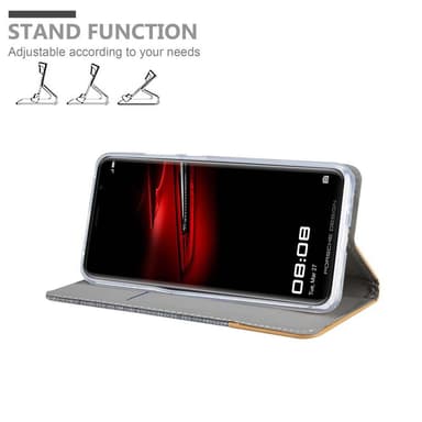 Huawei MATE RS Plånboksfodral Skal (Grå)