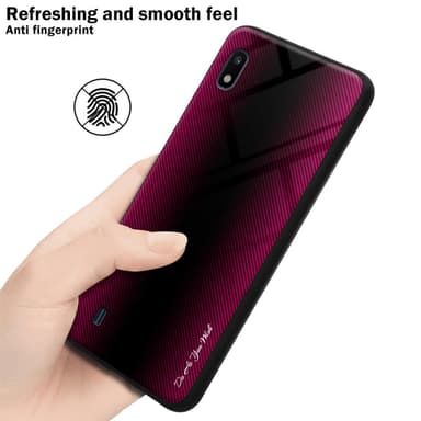 Samsung Galaxy A10 / M10 Skal Fodral Case (Rosa)