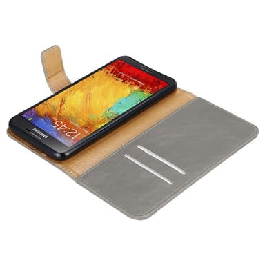 Samsung Galaxy NOTE 3 NEO Plånboksfodral Skal (Brun)