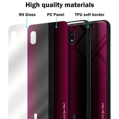 Samsung Galaxy A10 / M10 Skal Fodral Case (Rosa)