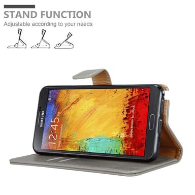 Samsung Galaxy NOTE 3 NEO Plånboksfodral Skal (Brun)