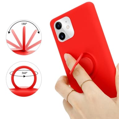 Skal iPhone 11 Fodral Case (Röd)