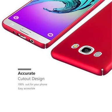 Samsung Galaxy J7 2016 Skal Fodral Case (Röd)