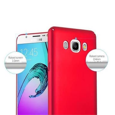 Samsung Galaxy J7 2016 Skal Fodral Case (Röd)