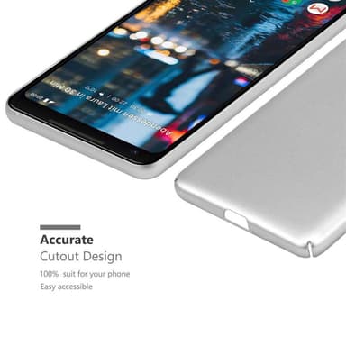 Google PIXEL 2 XL Skal Fodral Case (Silver)
