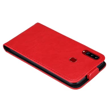 Samsung Galaxy A20s Flipfodral Skal (Röd)