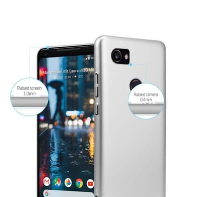 Google PIXEL 2 XL Skal Fodral Case (Silver)