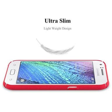 Samsung Galaxy J1 2015 Skal Fodral Case (Röd)