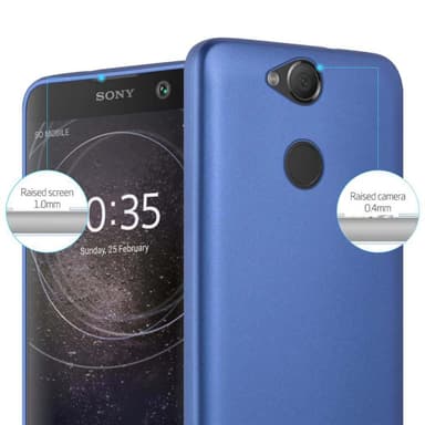 Skal Sony Xperia XA2 Fodral Case (Blå)