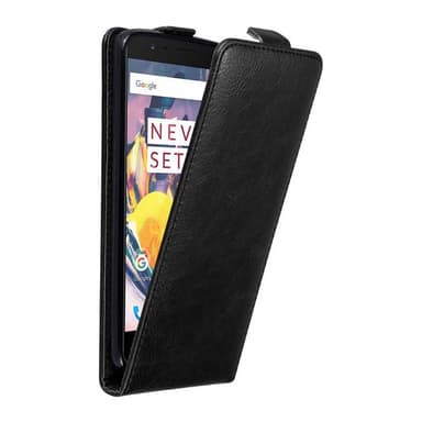 OnePlus 3 / 3T Flipfodral Skal (Svart)