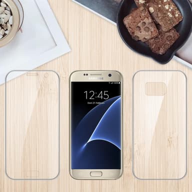 Skal Samsung Galaxy S7 Fodral Case (Transparent)
