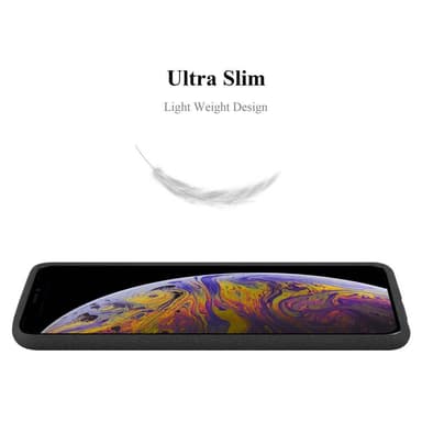Skal iPhone XS MAX Fodral Case (Svart)