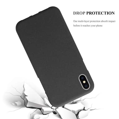 Skal iPhone XS MAX Fodral Case (Svart)