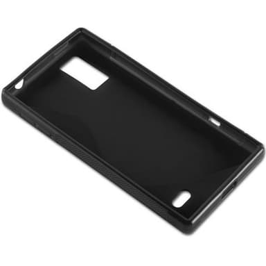 LG OPTIMUS GJ Skal Fodral Case (Svart)
