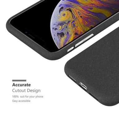 Skal iPhone XS MAX Fodral Case (Svart)