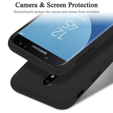 Samsung Galaxy J7 2017 Skal Fodral Case (Svart)