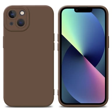 iPhone 14 Skal Fodral Case (Brun)