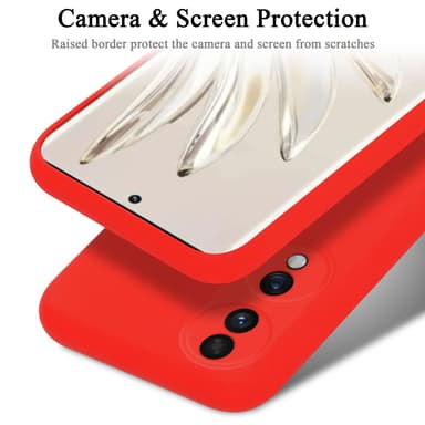 Honor 70 Skal Fodral Case (Röd)