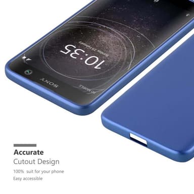 Skal Sony Xperia XA2 Fodral Case (Blå)