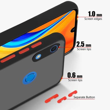 Huawei Y6S Skal Fodral Case (Svart)