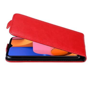 Samsung Galaxy A20s Flipfodral Skal (Röd)