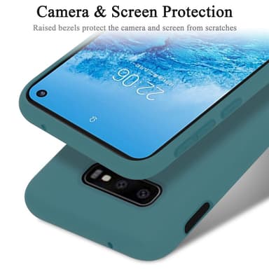 Samsung Galaxy S10e Skal Fodral Case (Grön)