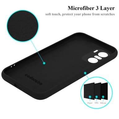 Xiaomi Mi 11i / POCO F3 Skal Fodral Case (Svart)