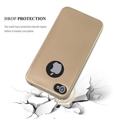 Skal iPhone 4 / 4S Fodral Case (Guld)