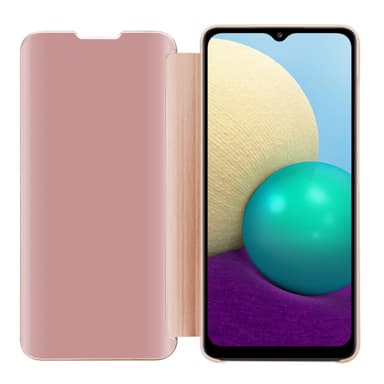 Samsung Galaxy A02 / M02 Plånboksfodral Skal (Rosa)