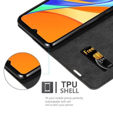 Xiaomi RedMi 9C Skal Fodral Case (Brun)