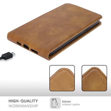 iPhone 13 Flipfodral Skal (Brun)