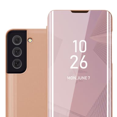 Samsung Galaxy S22 Plånboksfodral Skal (Rosa)