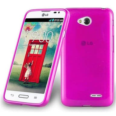 LG L70 (1. SIM) Skal Fodral Case (Rosa)