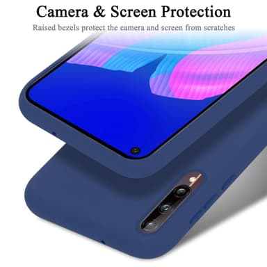 Huawei P40 LITE E Skal Fodral Case (Blå)
