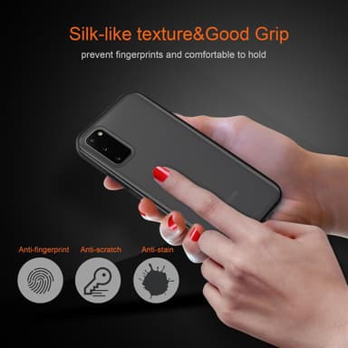 Samsung Galaxy S20 Skal Fodral Case (Transparent)