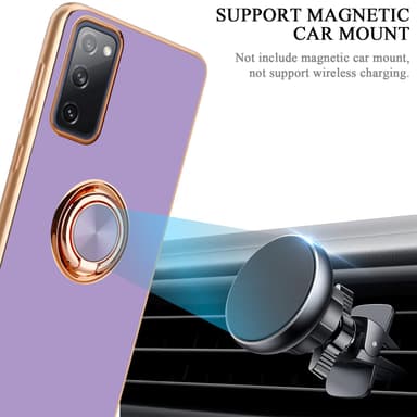 Samsung Galaxy S20 FE Skal Fodral Case (Lila)