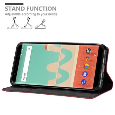 WIKO VIEW GO Skal Fodral Case (Röd)